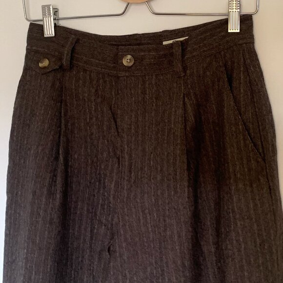 Eddie Bauer Vintage Brown Wool Trousers - 10/6 - Picture 9 of 9